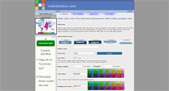 Desktop Screenshot of makebutton.com